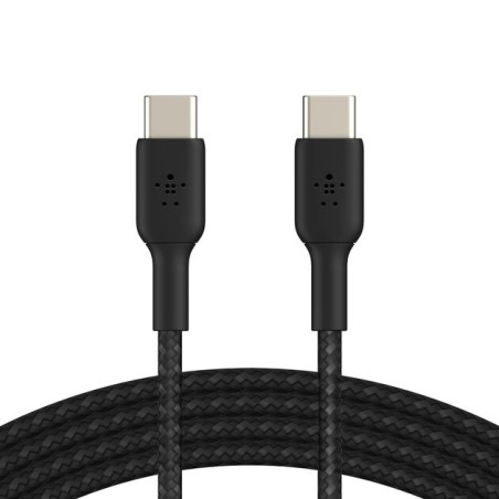 BELKIN BOOST CHARGE USB-C to USB-C Cable Braided 2m Black