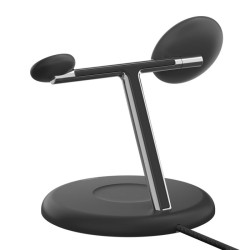 BELKIN BOOST CHARGE PRO 3in1 Qi2 15w Magnetic Adjustable Charging Stand Black