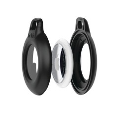 BELKIN Secure Holder - Airtag - Waterproof Keyring - 1 Pack Black