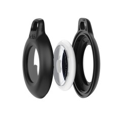 BELKIN Secure Holder - Airtag - Waterproof Keyring - 1 Pack Black