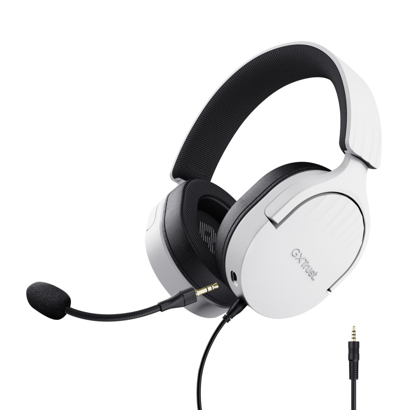 Trust GXT 489W FAYZO Casque Avec fil Arceau Gaming Noir, Bl | JDB-Info