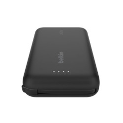 BELKIN 10k PD20w Integrated USB-C Cable Power Bank Black