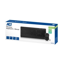 ACT Ensemble clavier et souris sans fil (Azerty), clic sile | JDB-Info
