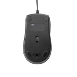 ACT Souris optique filaire pleine taille 1000 DPI, clic sil | JDB-Info