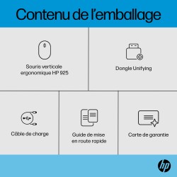 HP Souris verticale ergonomique 925 | JDB-Info
