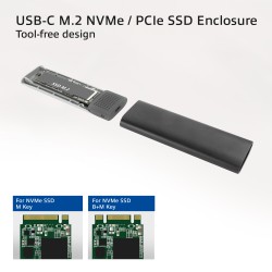 ACT AC1615 Boîtier de disques de stockage Enceinte ssd Noir | JDB-Info