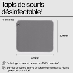 HP Tapis de souris désinfectable 105 | JDB-Info