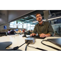 HP A71J9AA#AC0 clavier maison/bureau USB AZERTY Noir | JDB-Info