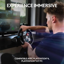 LOGITECH G29 EU + G435 Black Gaming Controller Aluminium Black USB Steering wheel + pedals + headset PC