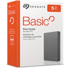 Seagate Basic disque dur externe 5 To 2.5" 3.2 Gen 1 (3.1 G | JDB-Info