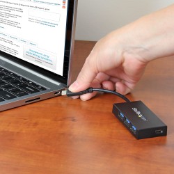 StarTech.com Hub USB 3.0 à 4 ports - Concentrateur USB-C ve | JDB-Info