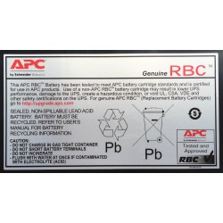 APC Cartouche de batterie de rechange RBC55 (OEM) | JDB-Info