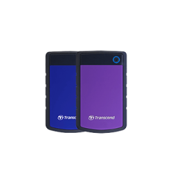 TRANSCEND 1To Disque dur externe 2.5p - Anti-choc Bleu