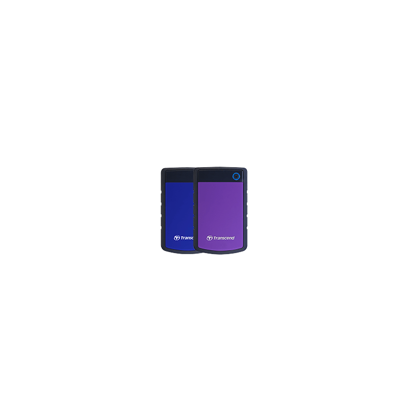 TRANSCEND 1To Disque dur externe 2.5p - Anti-choc Bleu