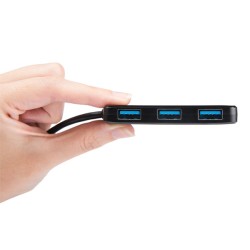 TRANSCEND HUB2 Concentrateur hub 4 x SuperSpeed USB 3.0 Ordinateur de bureau