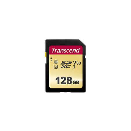 TRANSCEND 128Go UHS-I U3 Carte SD puce MLC pour appareil photo Reflex