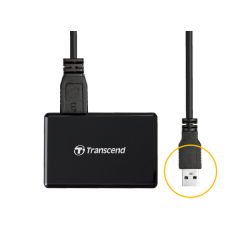 TRANSCEND All-in-1 Multi Memory Card Reader USB 3.0/3.1 Gen 1 Black