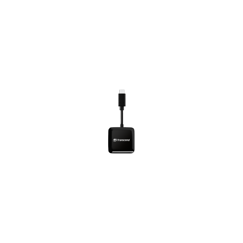 TRANSCEND RDC3 Cardreader SD/microSD USB-C 3.2 gen1 Black