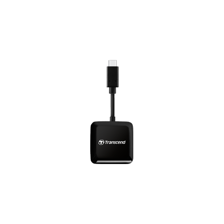 TRANSCEND RDC3 Cardreader SD/microSD USB-C 3.2 gen1 Black