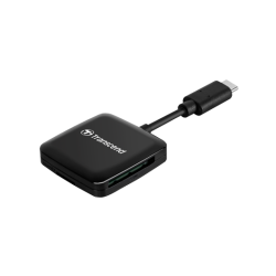 TRANSCEND RDC3 Cardreader SD/microSD USB-C 3.2 gen1 Black