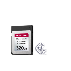 TRANSCEND 320Go CFExpress Card 2.0 SLC mode