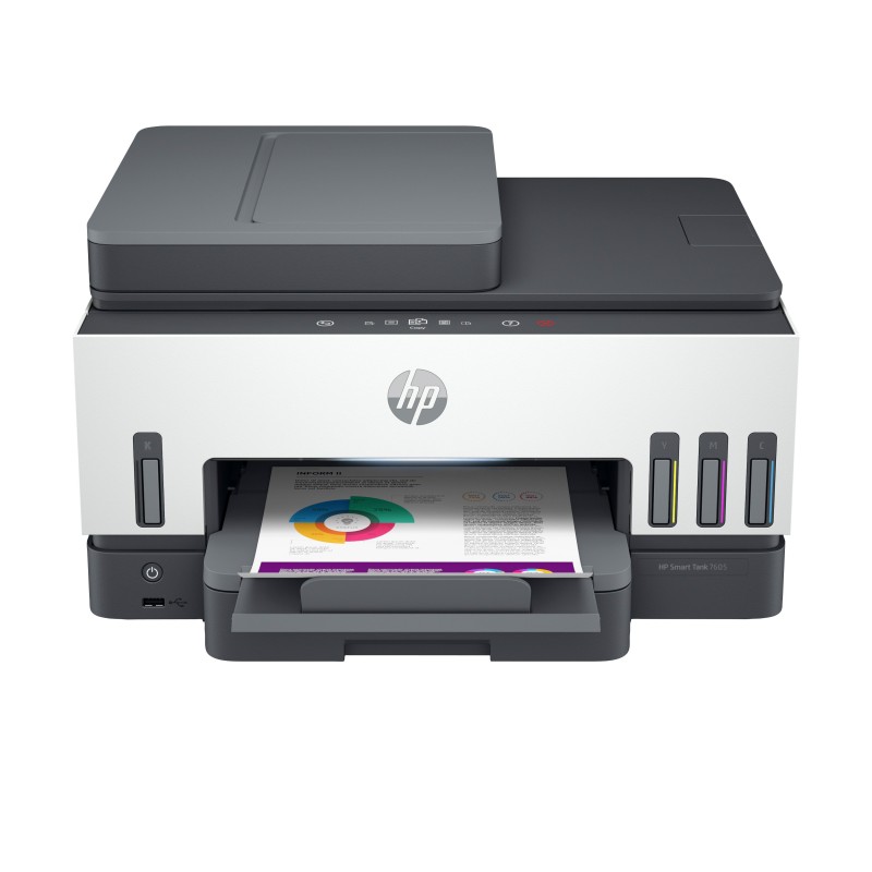 HP Smart Tank 7605 Sans fil All-in-One Couleur Imprimante, | JDB-Info