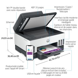 HP Smart Tank 7605 Sans fil All-in-One Couleur Imprimante, | JDB-Info