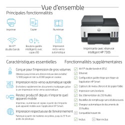 HP Smart Tank 7305 Sans fil All-in-One Couleur Imprimante, | JDB-Info