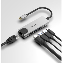 D-Link DUB-M520 station d'accueil Avec fil Thunderbolt 3 Al | JDB-Info