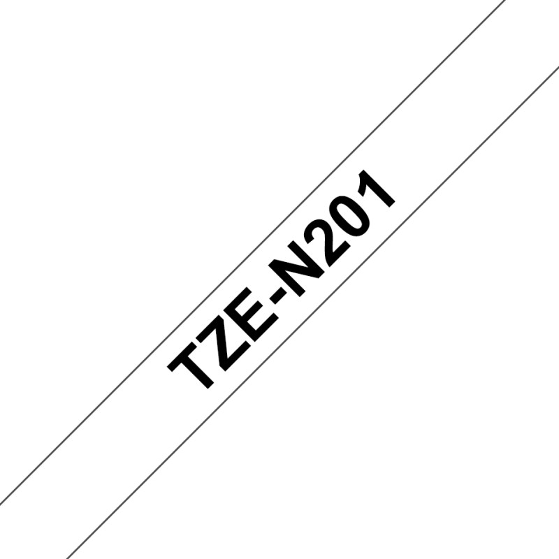Brother TZE-N201 ruban d'étiquette TZ | JDB-Info