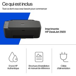 HP DeskJet 2920 Sans fil All-in-One Couleur Imprimante, Ins | JDB-Info