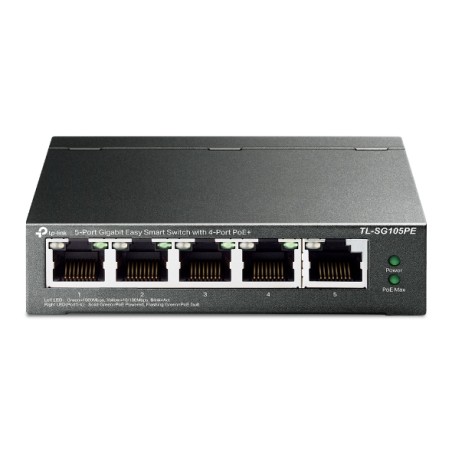 TP-Link TL-SG105PE commutateur réseau Géré L2 Gigabit Ether | JDB-Info