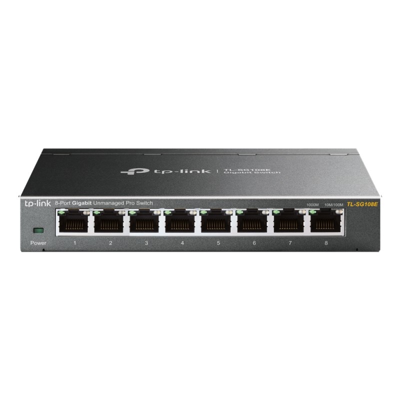 TP-Link TL-SG108E commutateur réseau Géré L2 Gigabit Ethern | JDB-Info