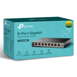 TP-Link TL-SG108E commutateur réseau Géré L2 Gigabit Ethern | JDB-Info