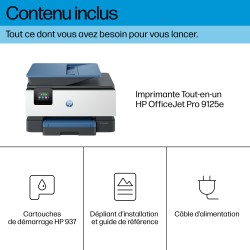 HP OfficeJet Pro 9125e Sans fil All-in-One Couleur Impriman | JDB-Info