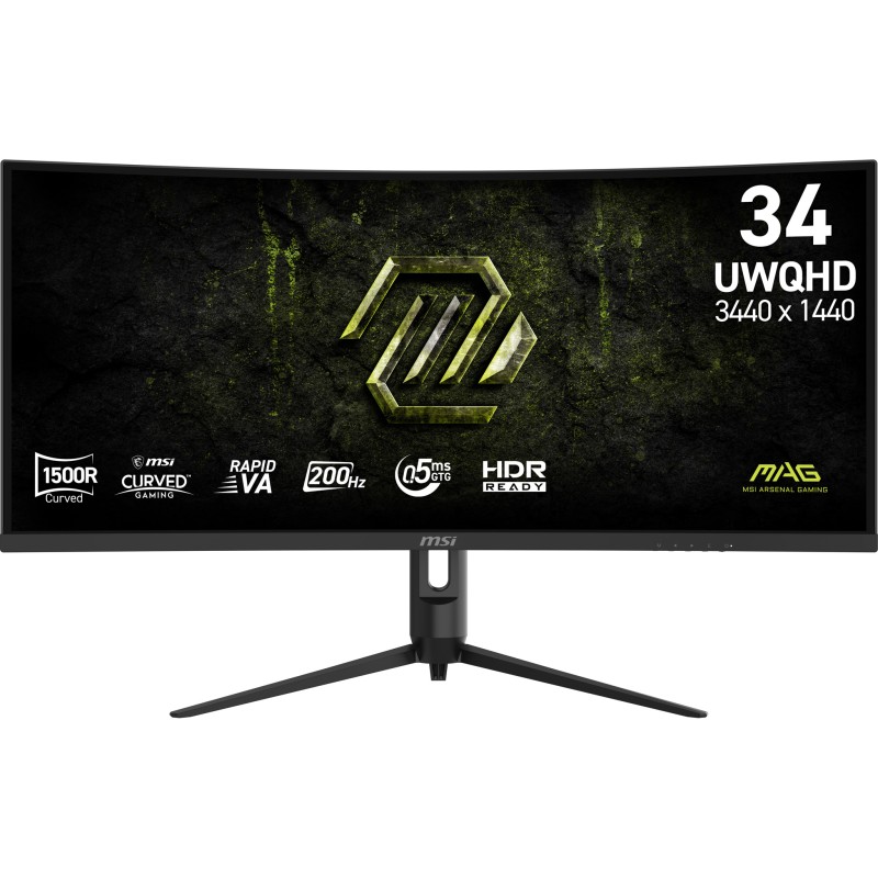 MSI MAG 342CQRF E20 écran plat de PC 86,4 cm (34") 3440 x 1 | JDB-Info
