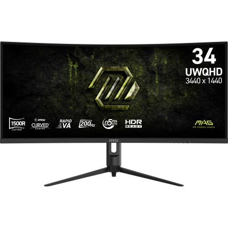 MSI MAG 342CQRF E20 écran plat de PC 86,4 cm (34") 3440 x 1 | JDB-Info