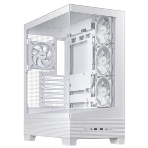 ASUS A31 Plus TG ARGB WHITE Midi Tower Blanc | JDB-Info