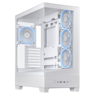 ASUS A31 Plus TG ARGB WHITE Midi Tower Blanc | JDB-Info