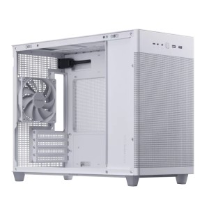 ASUS PRIME AP201 CASE TG WHITE Mini Tower Blanc | JDB-Info