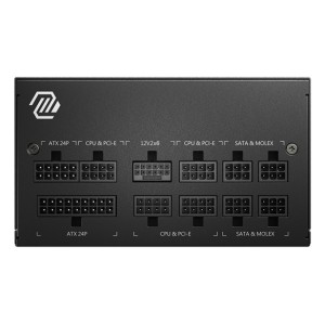 MSI MAG A850GL PCIE5 II unité d'alimentation d'énergie 850 | JDB-Info