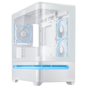 ASUS PRIME AP202 ARGB Mini Tower Blanc | JDB-Info