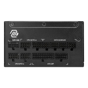 MSI MAG A1000GL PCIE5 II unité d'alimentation d'énergie 100 | JDB-Info