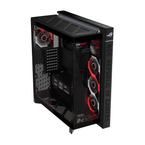 ASUS ROG CRONOX GR801 CURVE TG ARGB BLACK Midi Tower Noir | JDB-Info
