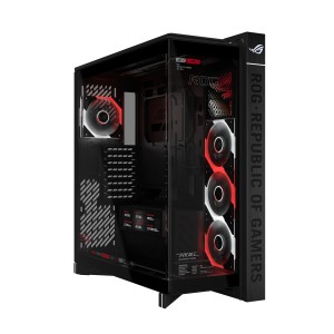 ASUS ROG CRONOX GR801 CURVE TG ARGB BLACK Midi Tower Noir | JDB-Info