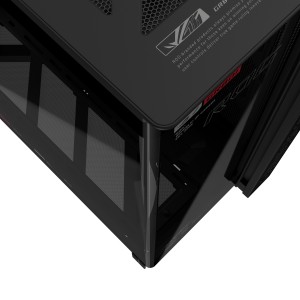 ASUS ROG CRONOX GR801 CURVE TG ARGB BLACK Midi Tower Noir | JDB-Info