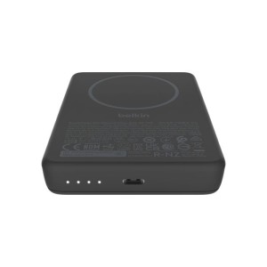 BELKIN BOOSTCHARGE 10k 7.5w Slim Magnetic Powerbank wit Magcessory Black