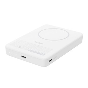 BELKIN BOOSTCHARGE 10k Qi2 15w PD20w Slim Magnetic Powerbank with kickstand White
