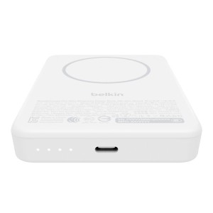 BELKIN BOOSTCHARGE 10k Qi2 15w PD20w Slim Magnetic Powerbank with kickstand White
