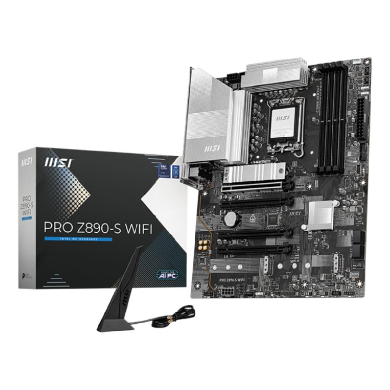 MSI PRO Z890-S WIFI carte mère Intel Z890 LGA 1851 (Socket | JDB-Info